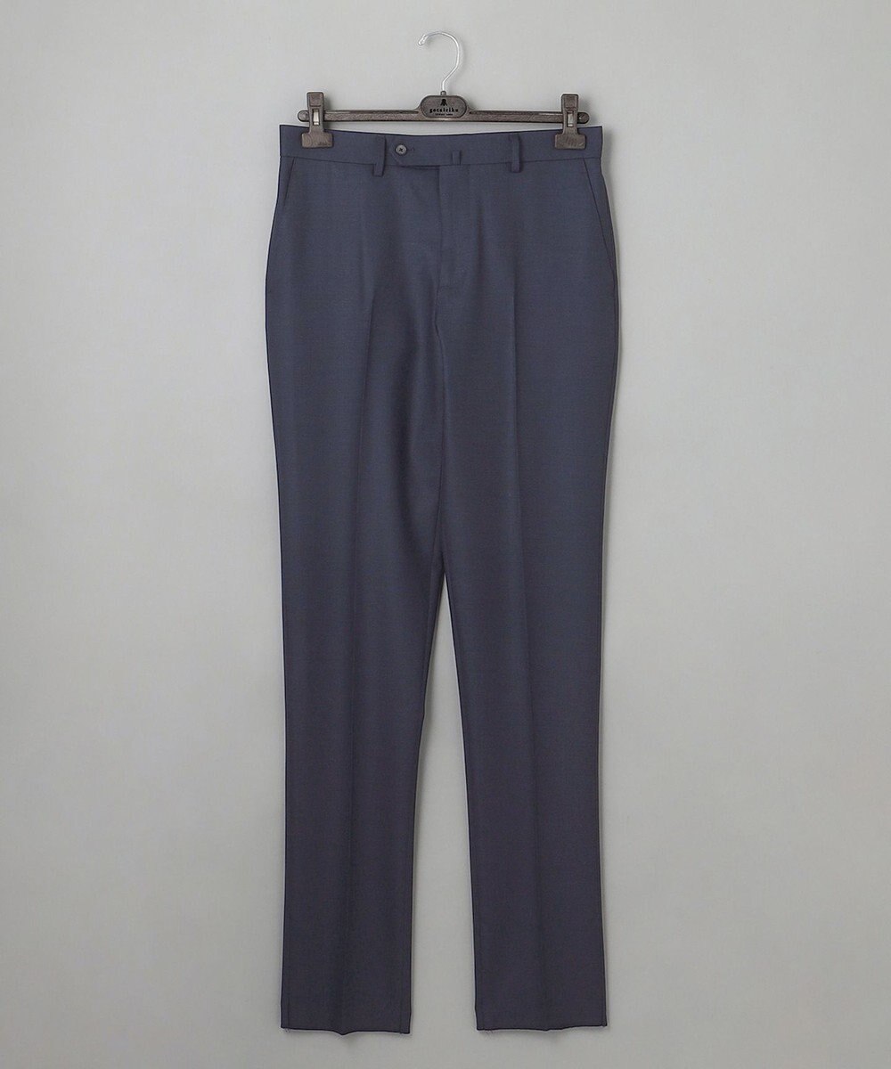 GOTAIRIKU ロングシーズン着用可【横伸度15％/ストレッチ性抜群】タスマニア120ｓスーパーストレッチ スーツ（ネイビー） 