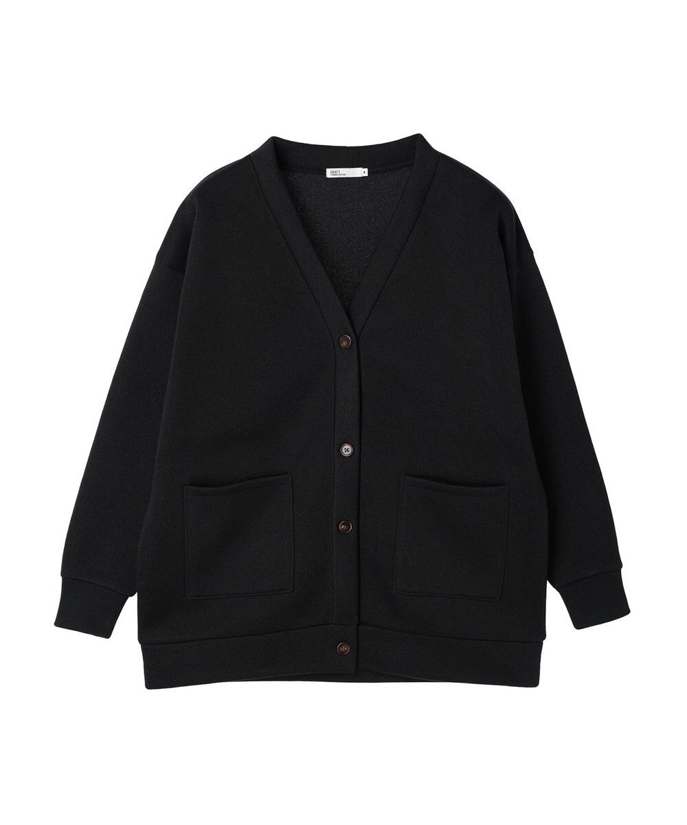 CRAFT STANDARD BOUTIQUE ニットフリースＶネックカーディガン 