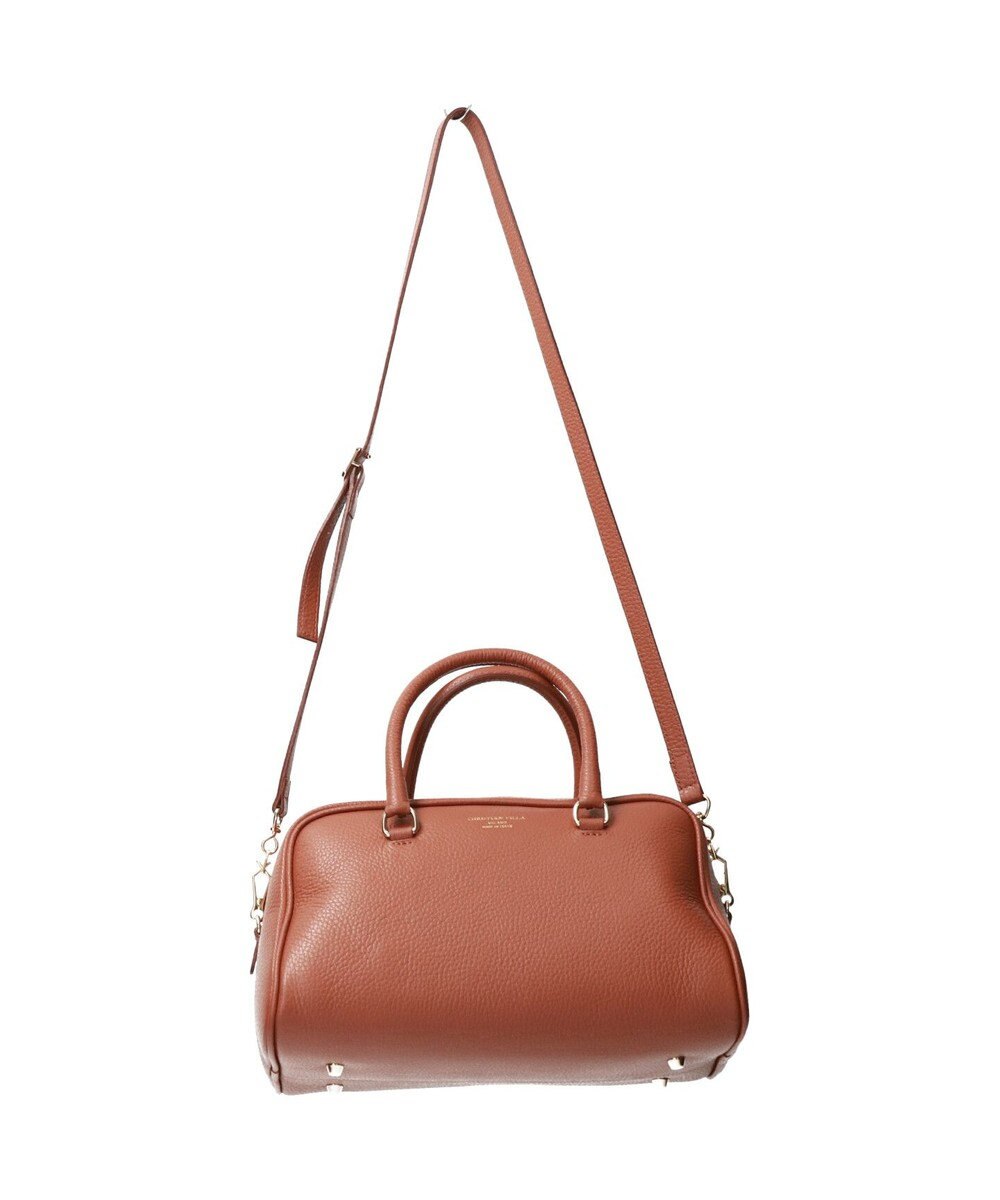 INTER-CHAUSSURES 【CHRISTIAN VILLA】レザーボストンバッグ 