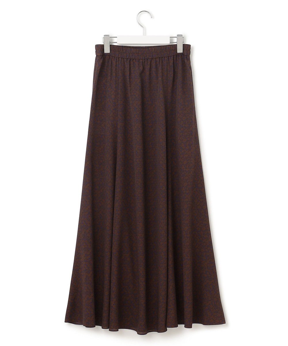 23区 【SLOW/洗える】アンティークフラワープリント スカート 