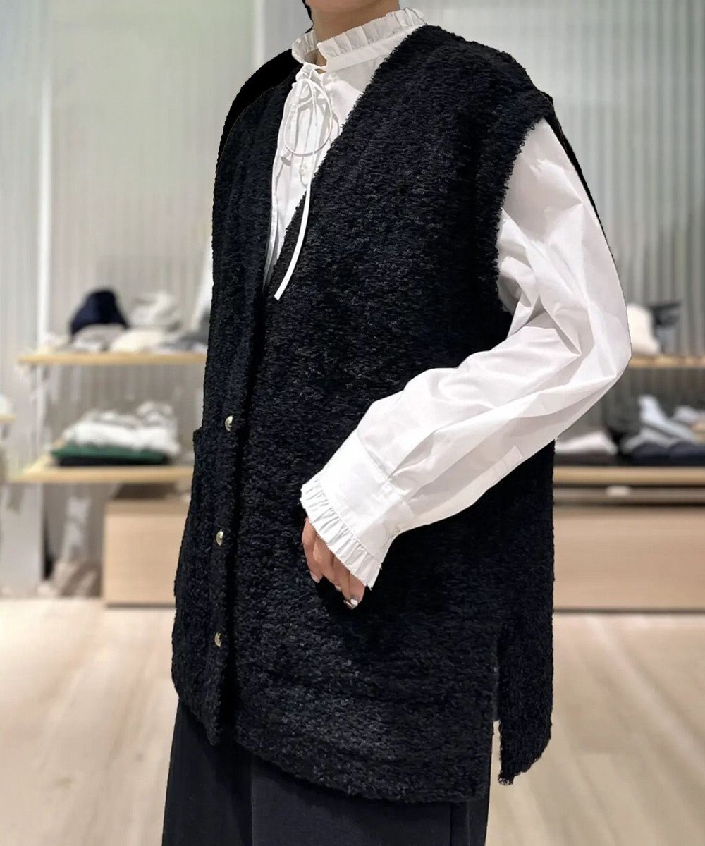 UNFILO L 【STORY×UNFILO】シャギーニット ベスト 