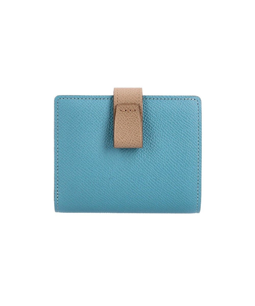 Atelier nuu 日本製 本革 バイカラーnoble 二つ折れウォレット 