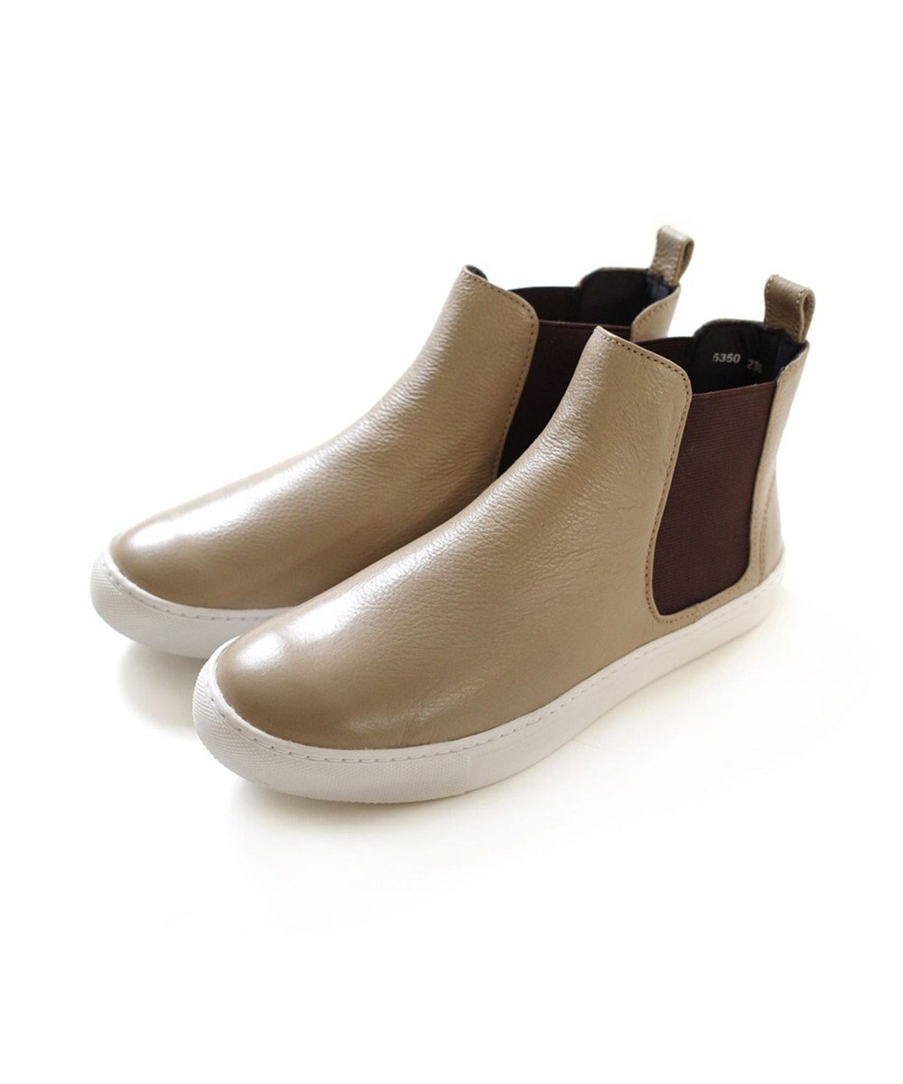 Pointer 本革サイドゴアショートブーツ 