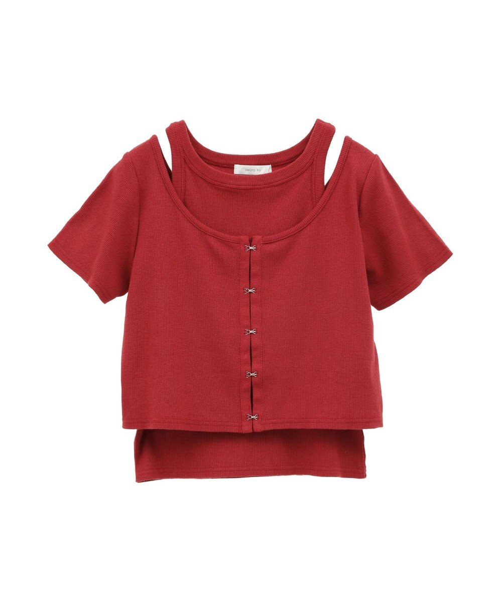 Green Parks ・swing by SET2点カーディガン&タンク 