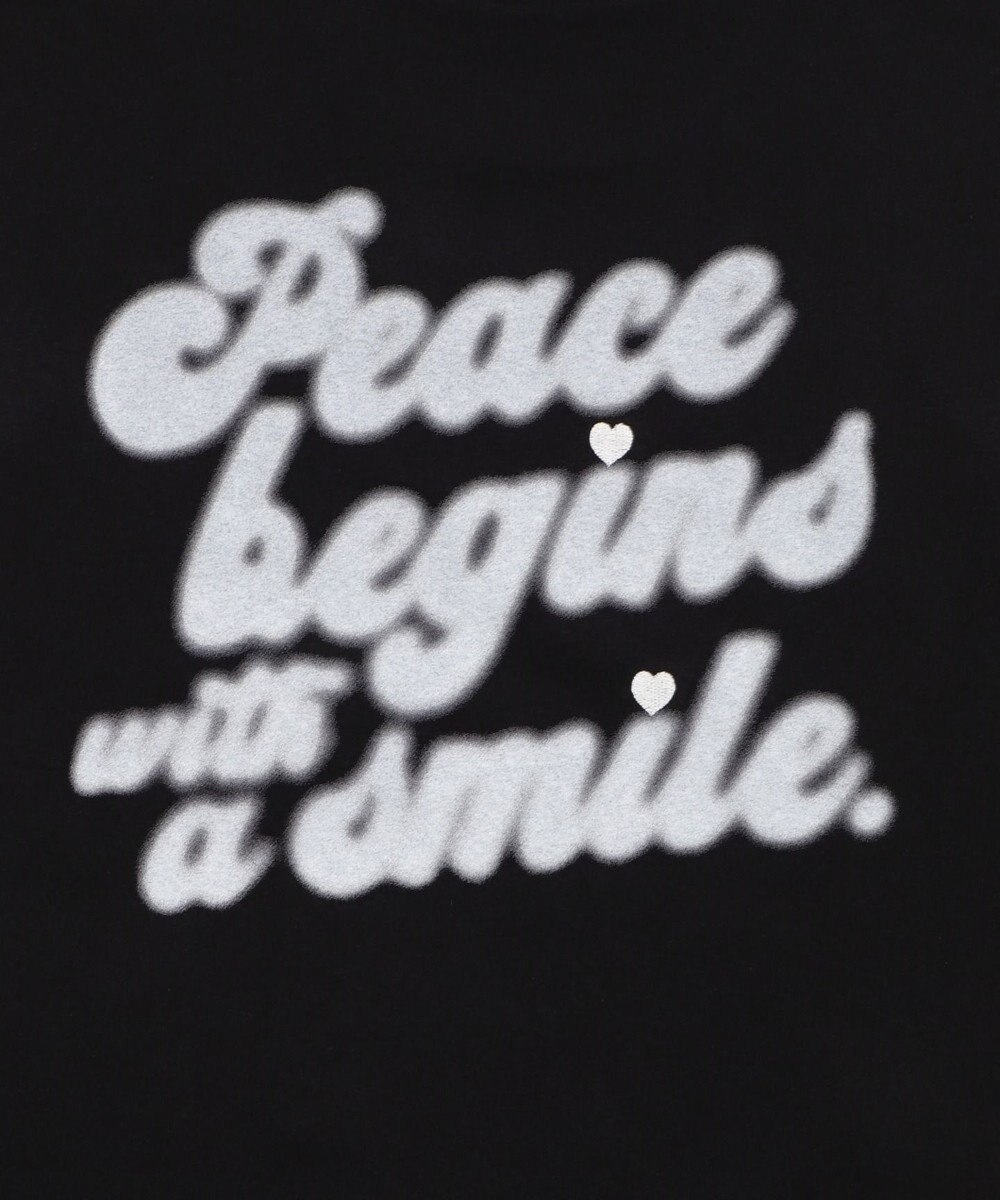 WEGO 【ユニセックス着用ITEM/MLサイズ展開】アクセ付きリンガーグラフィックT（SS） 