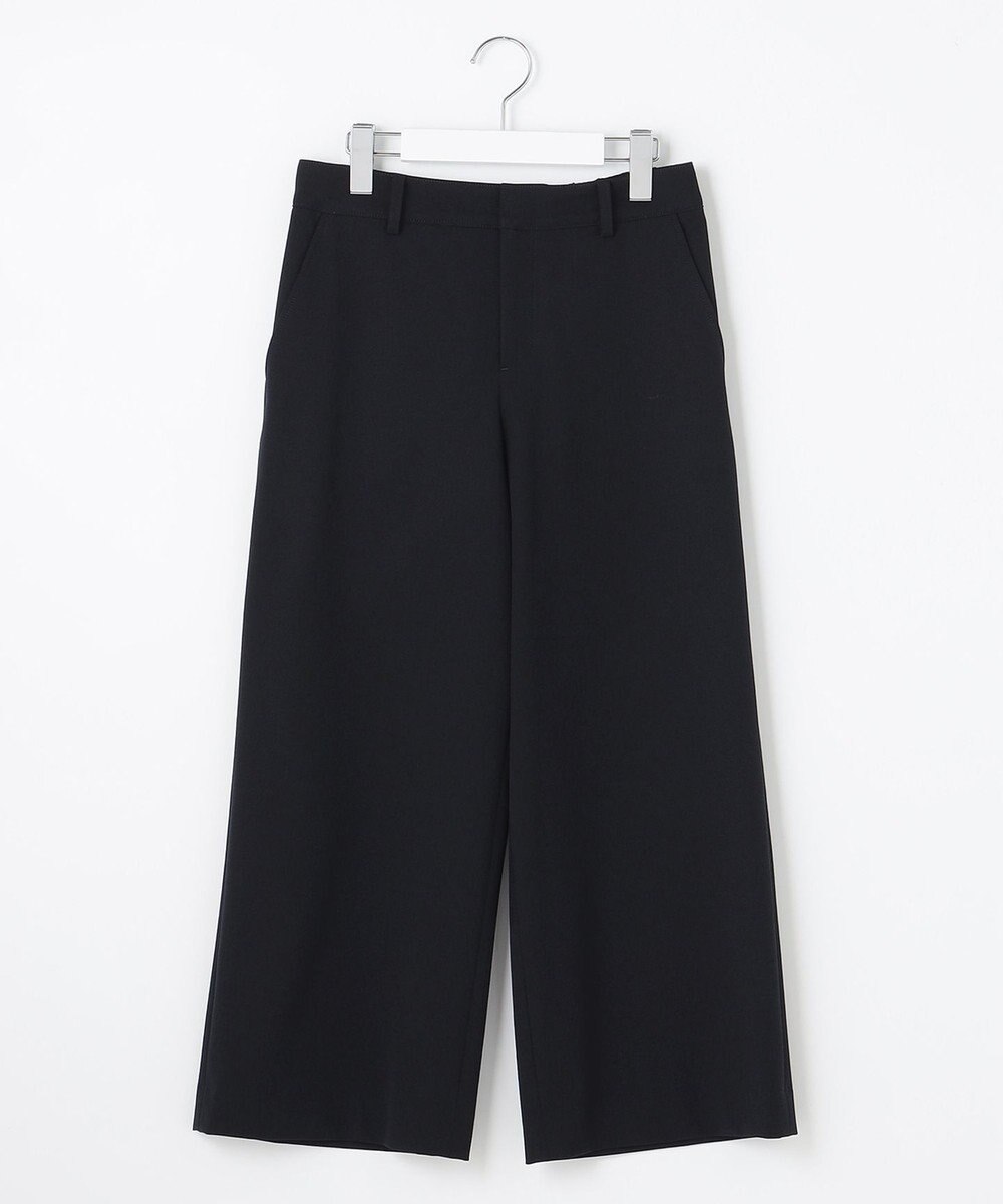 J.PRESS LADIES S 【洗える】アルガンシルク ワイドパンツ 