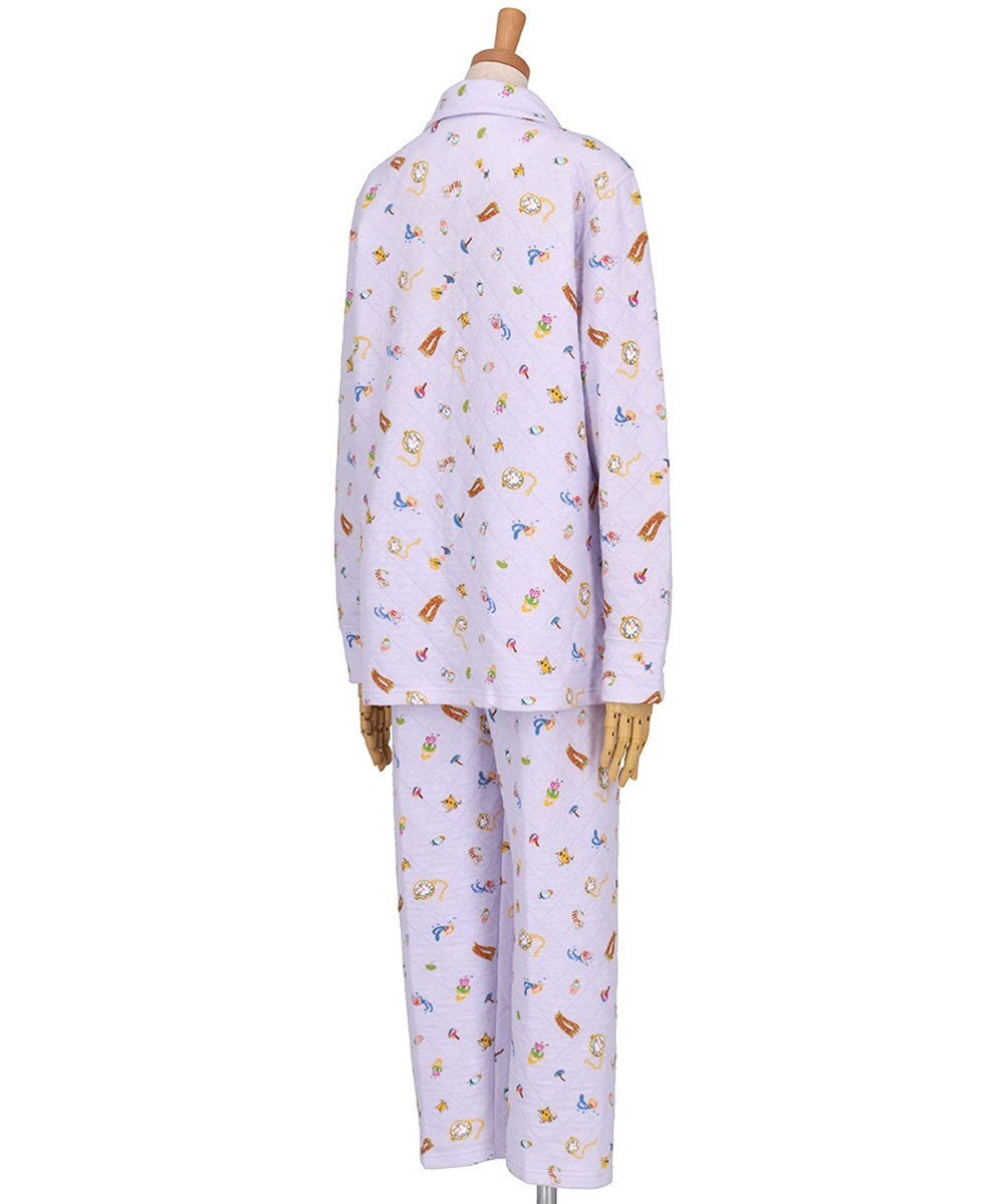 tsumori chisato SLEEP ツモリチサト パジャマ キルトニット素材(本体) あったか 長袖 長ズボン レディース UDW404 /ワコール 