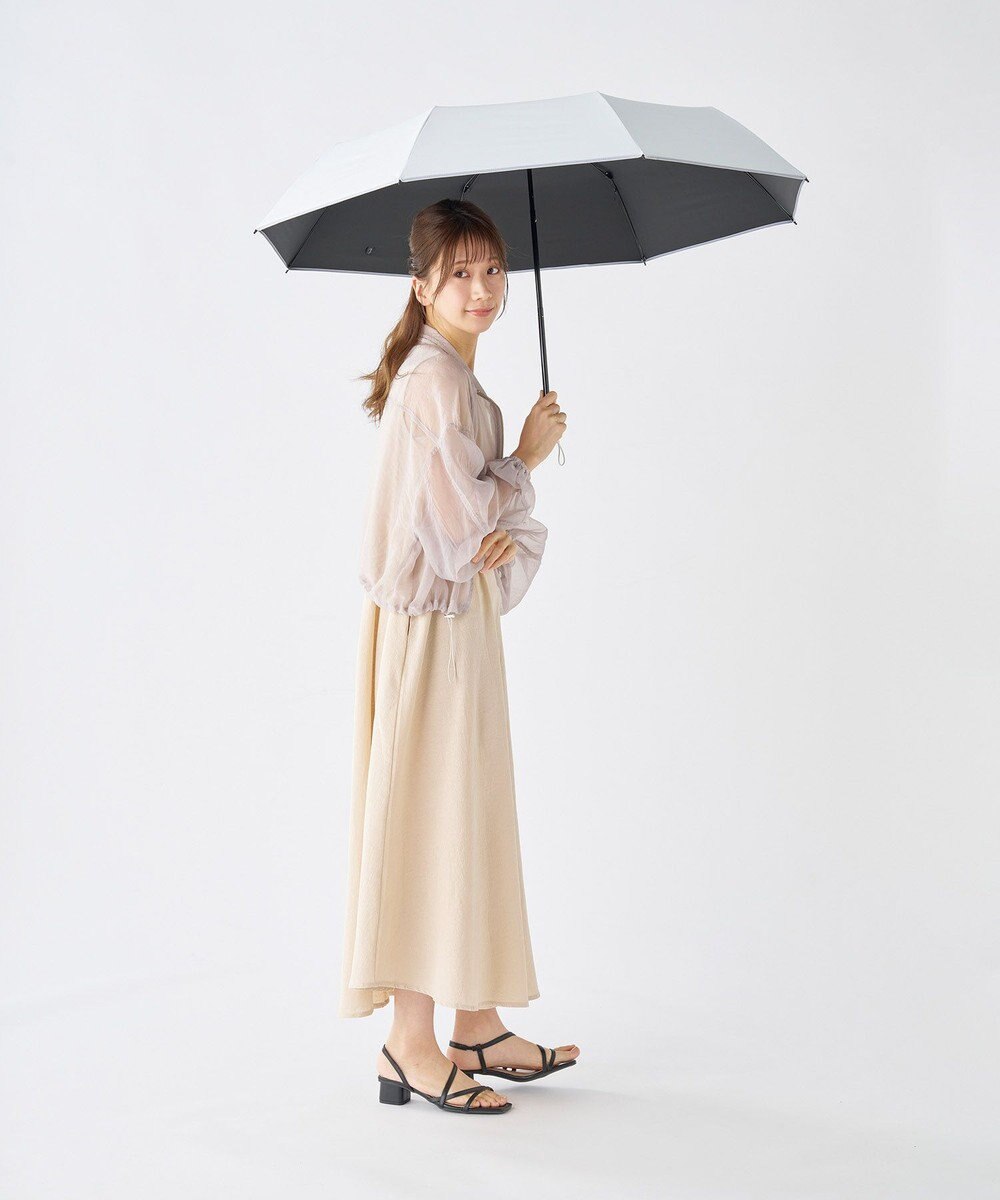 MOONBAT 【世界初の放射冷却素材】REIKYAKUパラソル ラディクール 折りたたみ傘 60㎝ 晴雨兼用 日傘 遮光100％ UV100％ 遮熱 