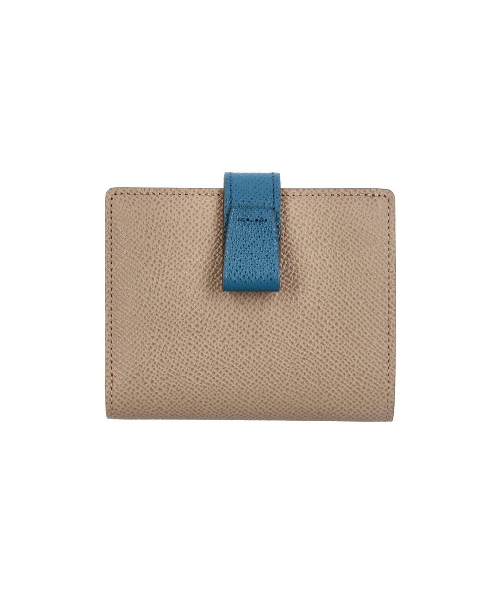 Atelier nuu 日本製 本革 バイカラーnoble 二つ折れウォレット 