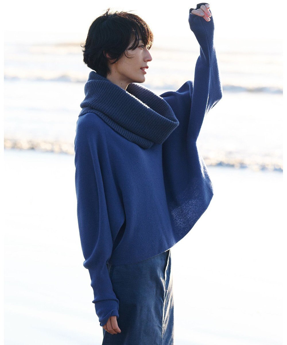 ICB L 【WEB限定カラーあり】 ソフトウールハイゲージ ハイネックニット 