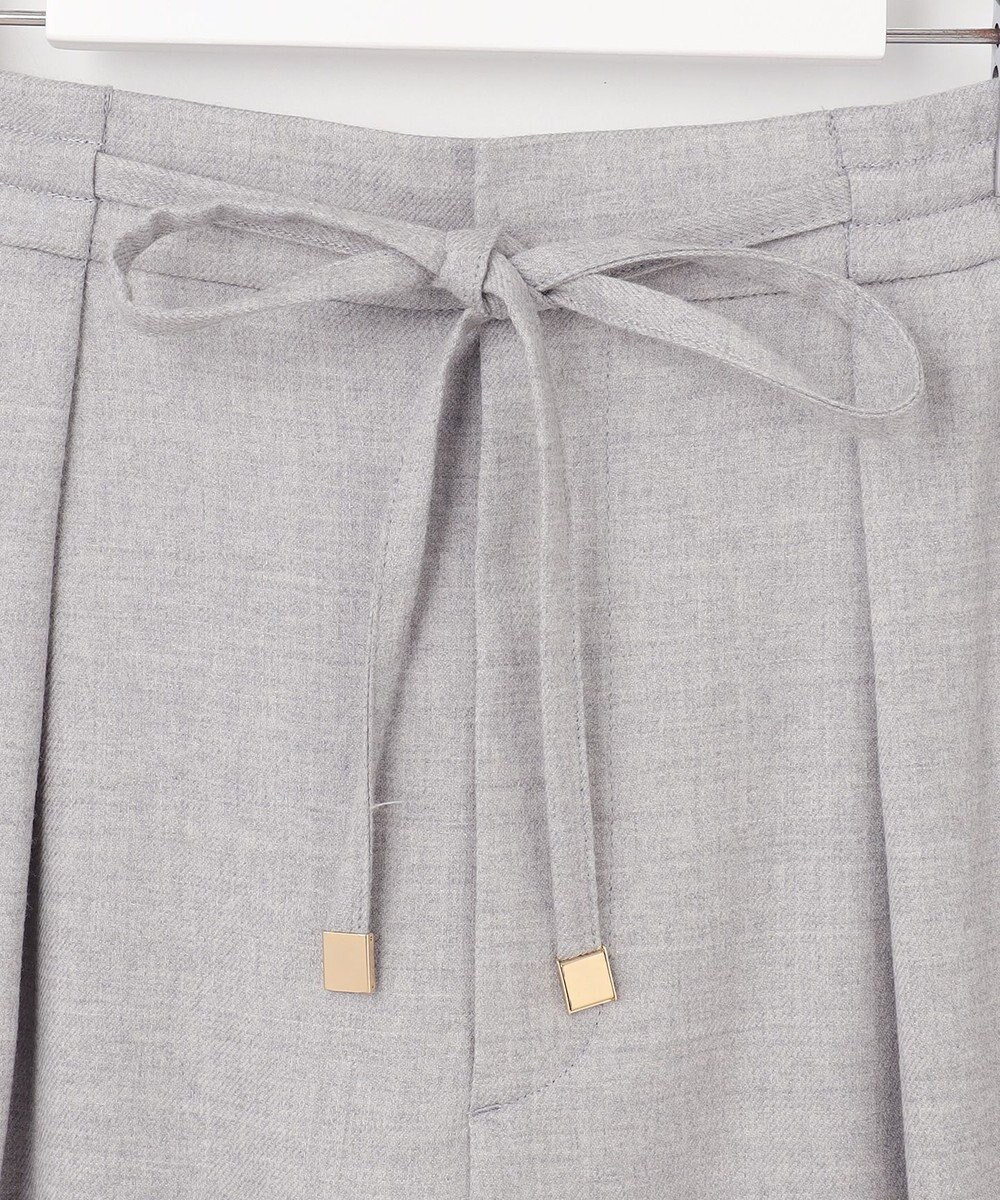 自由区 ウールサキソニーワイド パンツ 