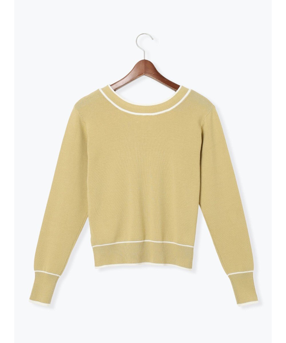 Te chichi 前後2WAYボウタイニットプルオーバー 