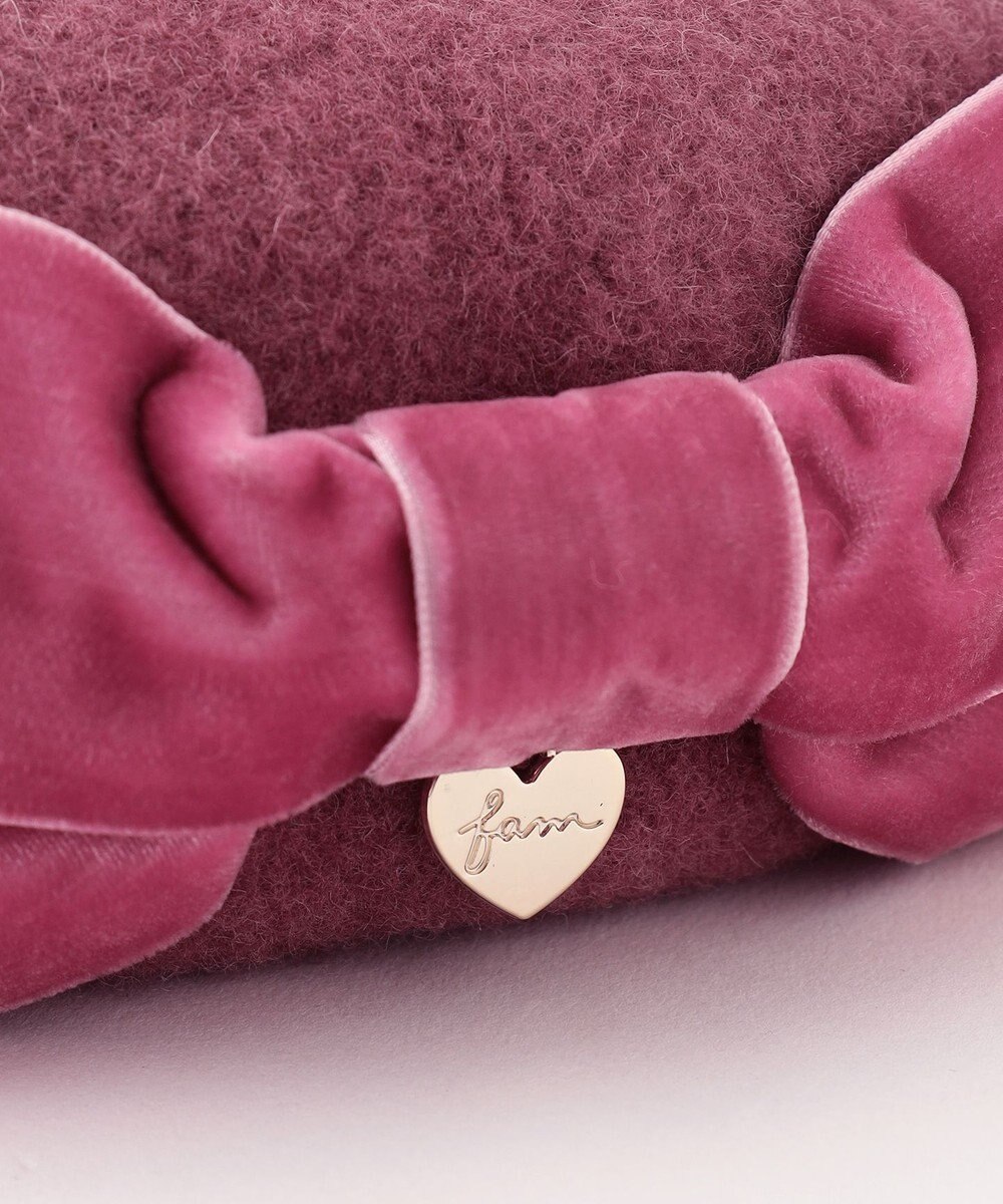 ANY KIDS リボン付き ベレー帽 