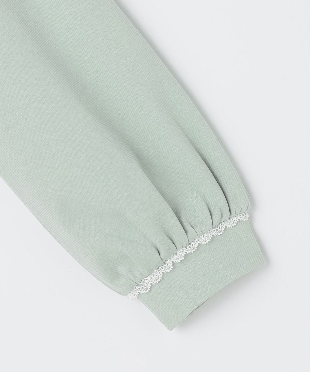 組曲 KIDS 【150-160㎝】レースカラー トレーナー 