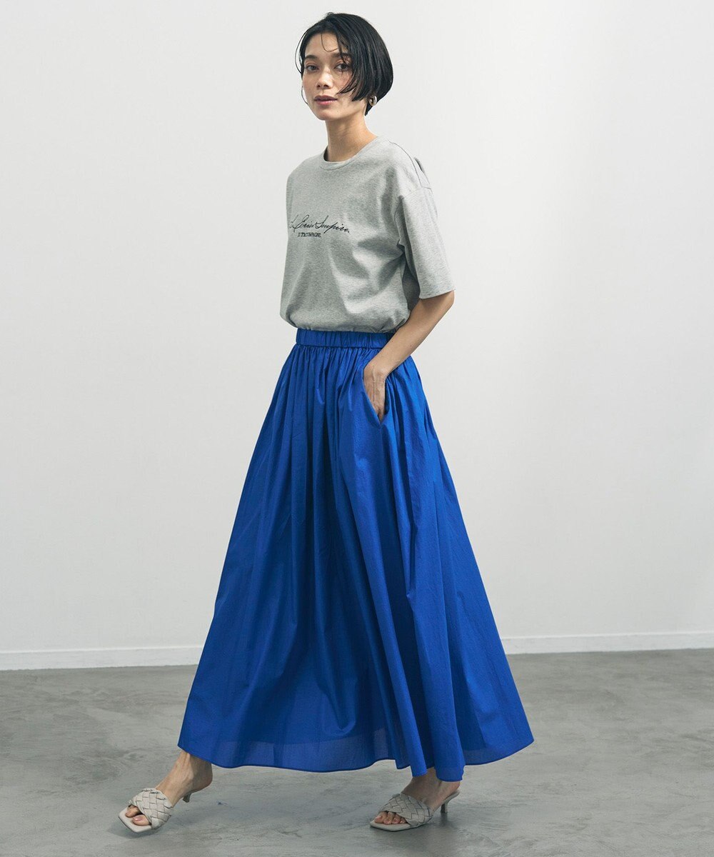 UNFILO コットンローン ボリュームスカート 