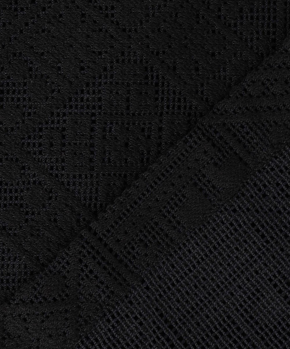 23区 【SLOW/一部店舗限定】モチーフレース 半袖 シャツ 