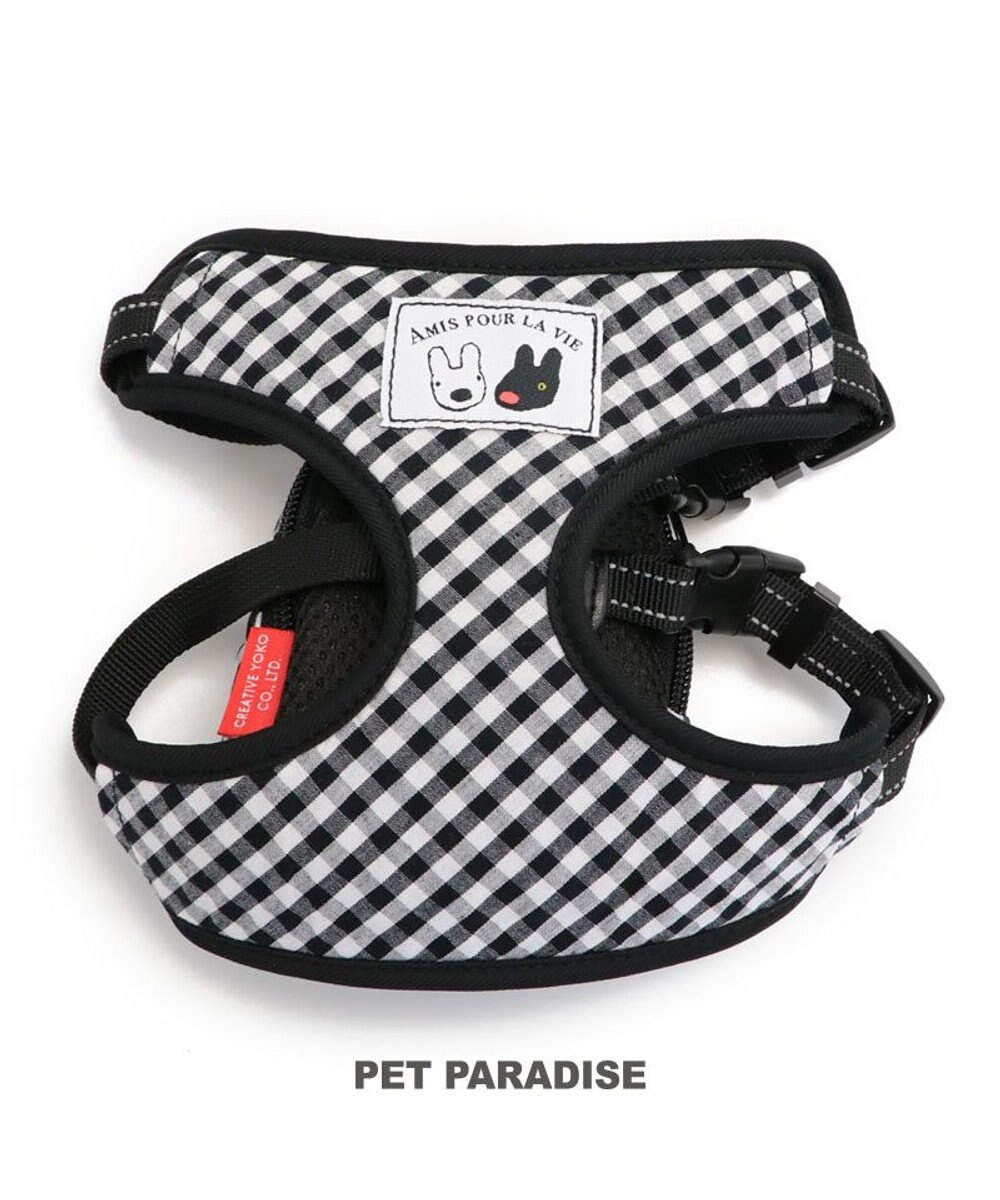 PET PARADISE  リサとガスパール ハーネスリュック《ギンガムチェック》 ３Ｓ 