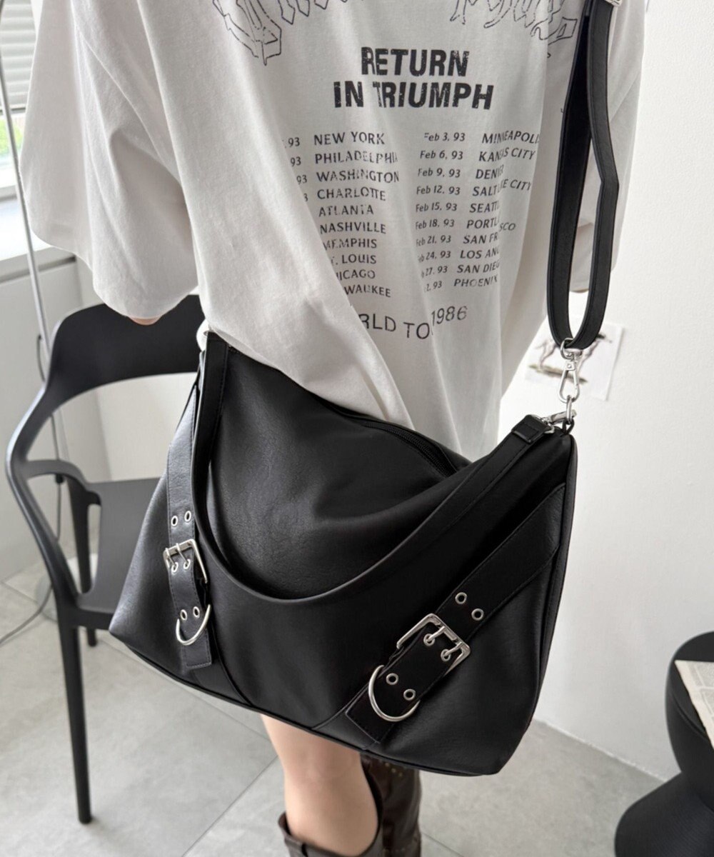 WEGO ベルトデザイン2wayショルダー 