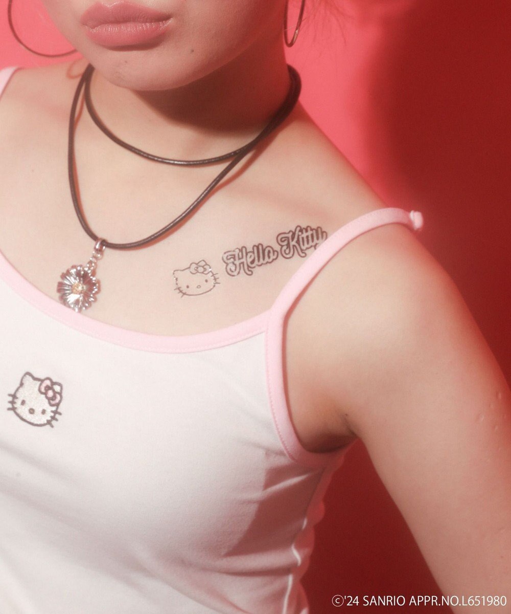 WEGO 【サンリオ】HELLOKITTYコラボフェイクタトゥーシール 