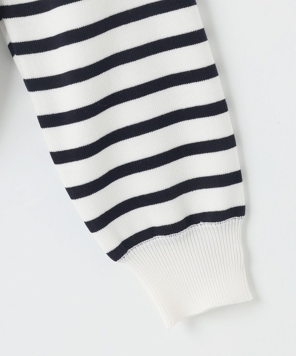 ANY SIS 【洗える】スキッパーポロ襟プルオーバー ニット 