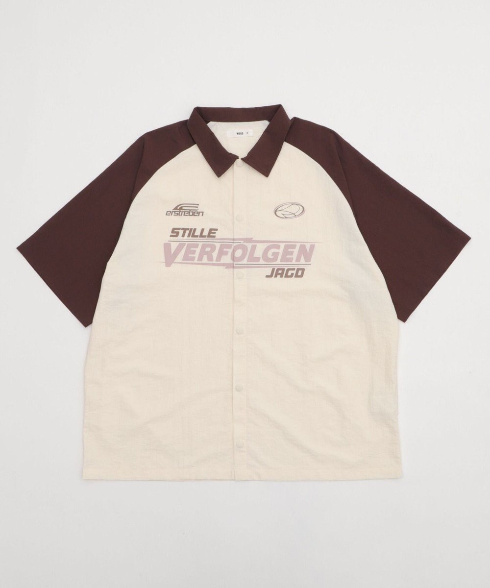 WEGO 【ユニセックス着用ITEM】ラグラングラフィックシャツ（SS） 