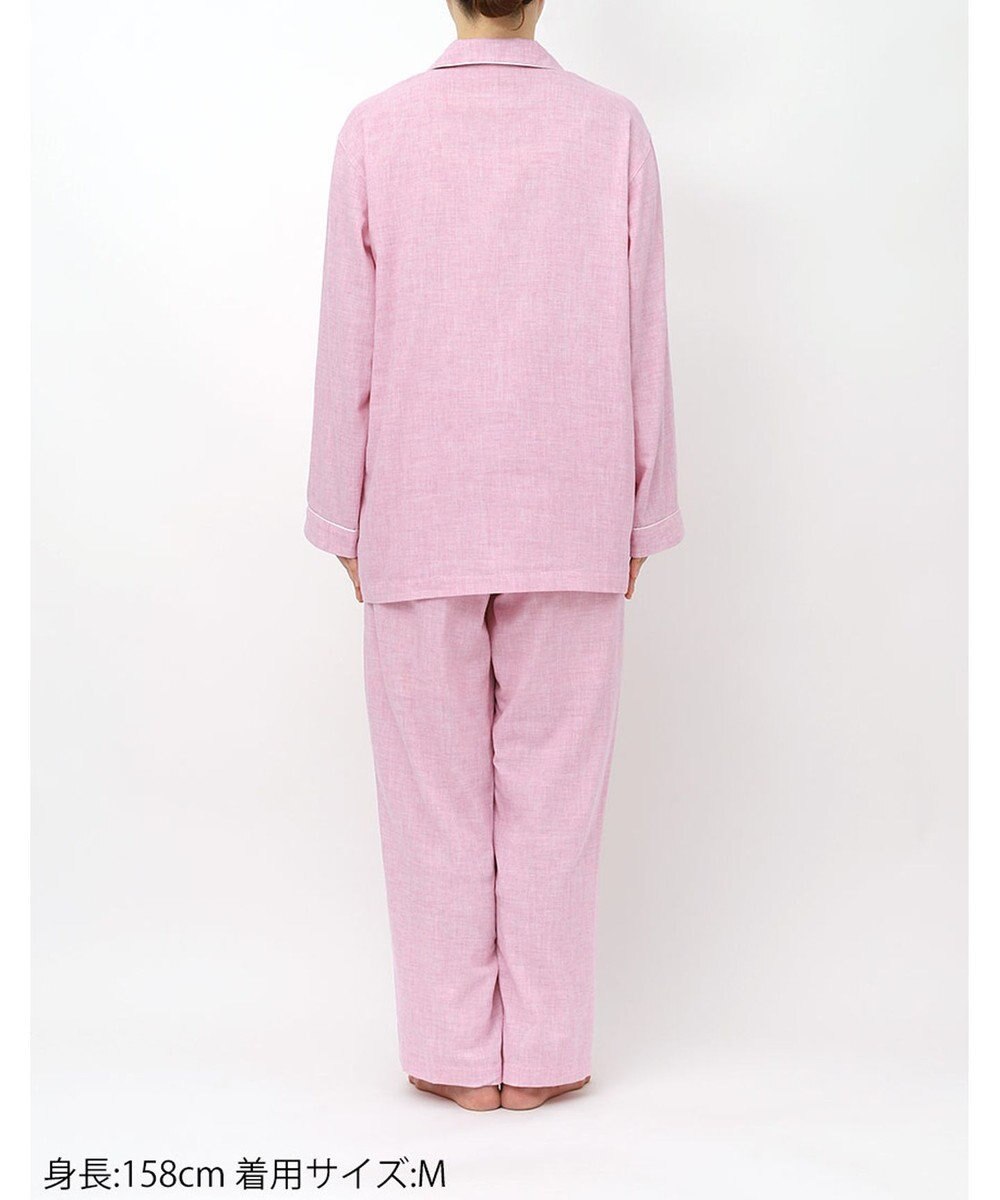 ワコール／睡眠科学 パジャマ 長袖 長ズボン 綿100%(本体) 二重ガーゼ レディース YDX518 睡眠科学／ワコール 