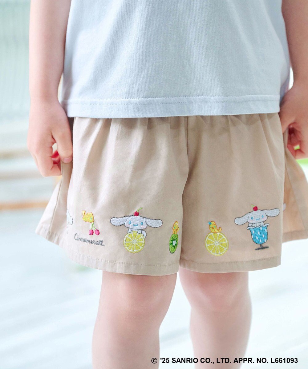 ANY KIDS 【any FAM ×サンリオキャラクターズ】裾刺繍 キュロット 
