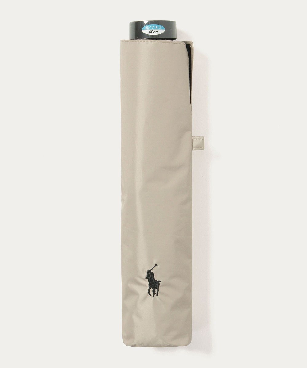 MOONBAT 【遮光率100％/遮熱/UV/大寸/軽量】POLO RALPH LAUREN（ポロ ラルフローレン）晴雨兼用日傘  ポロポニー 無地 折りたたみ傘 大きめ 