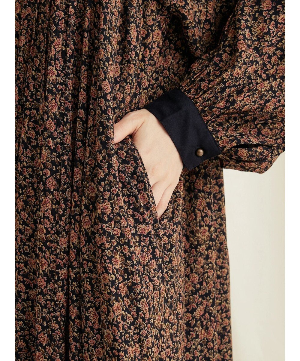 CRAFT STANDARD BOUTIQUE レーヨンキルト切り替えワンピース 