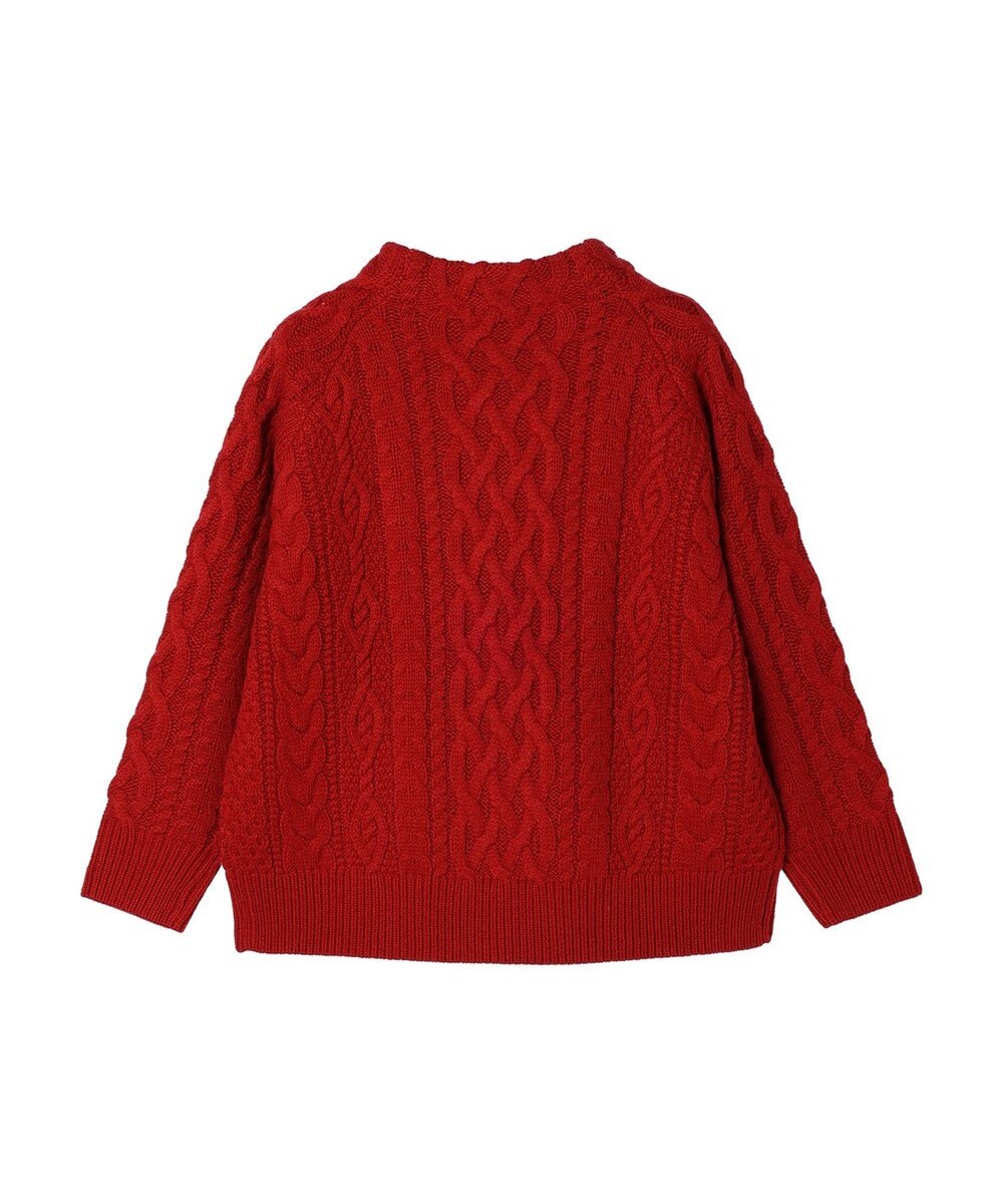 CRAFT STANDARD BOUTIQUE ラグランケーブルニットプルオーバー　 