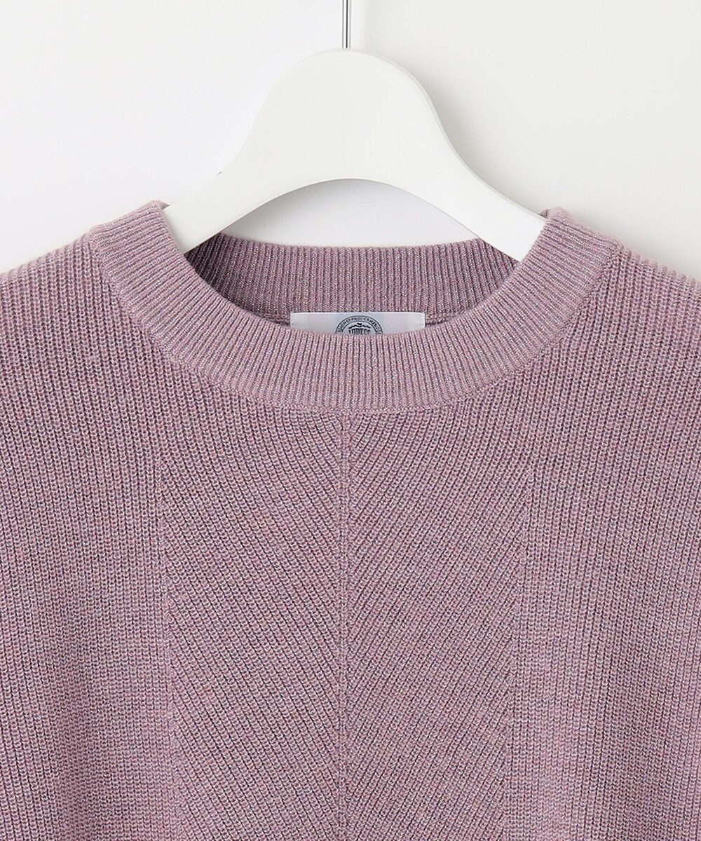 J.PRESS LADIES L 【洗える】LUREX SWEATER ニット 