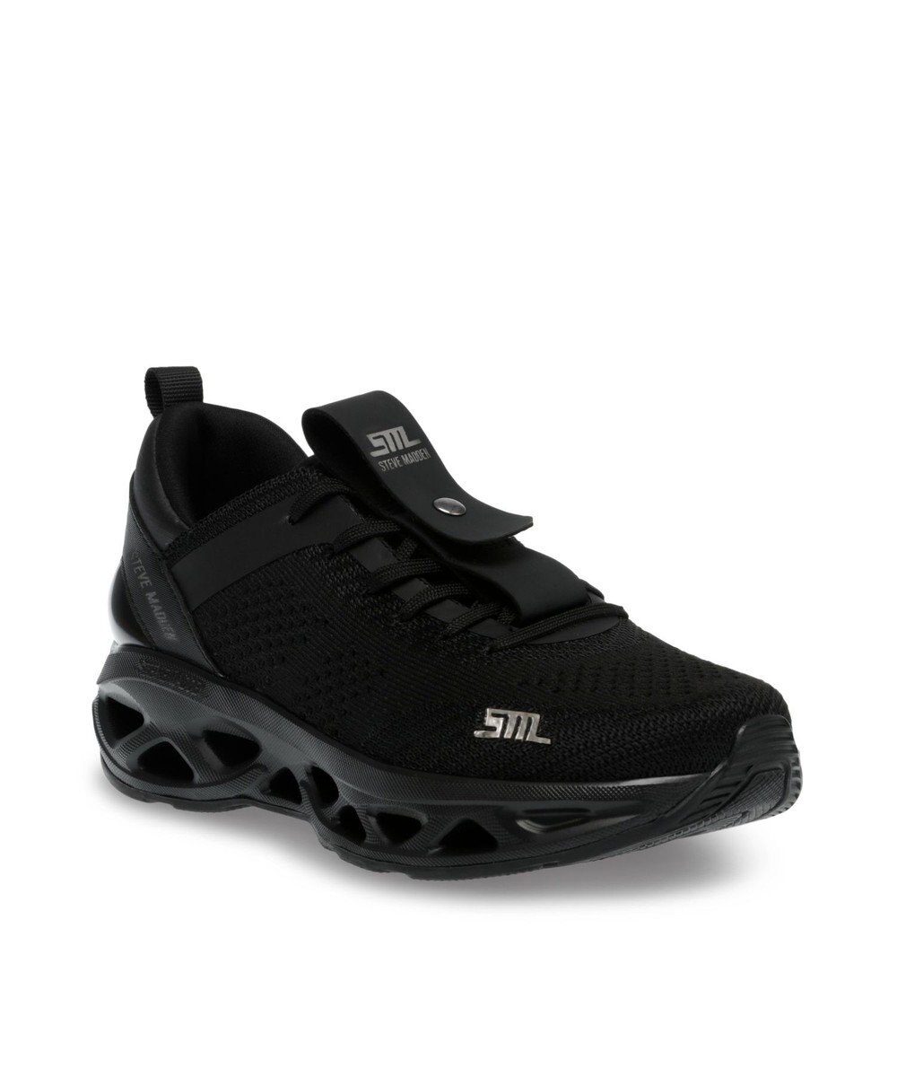 STEVE MADDEN SURGE 1 デザインソールニットスニ―カー 