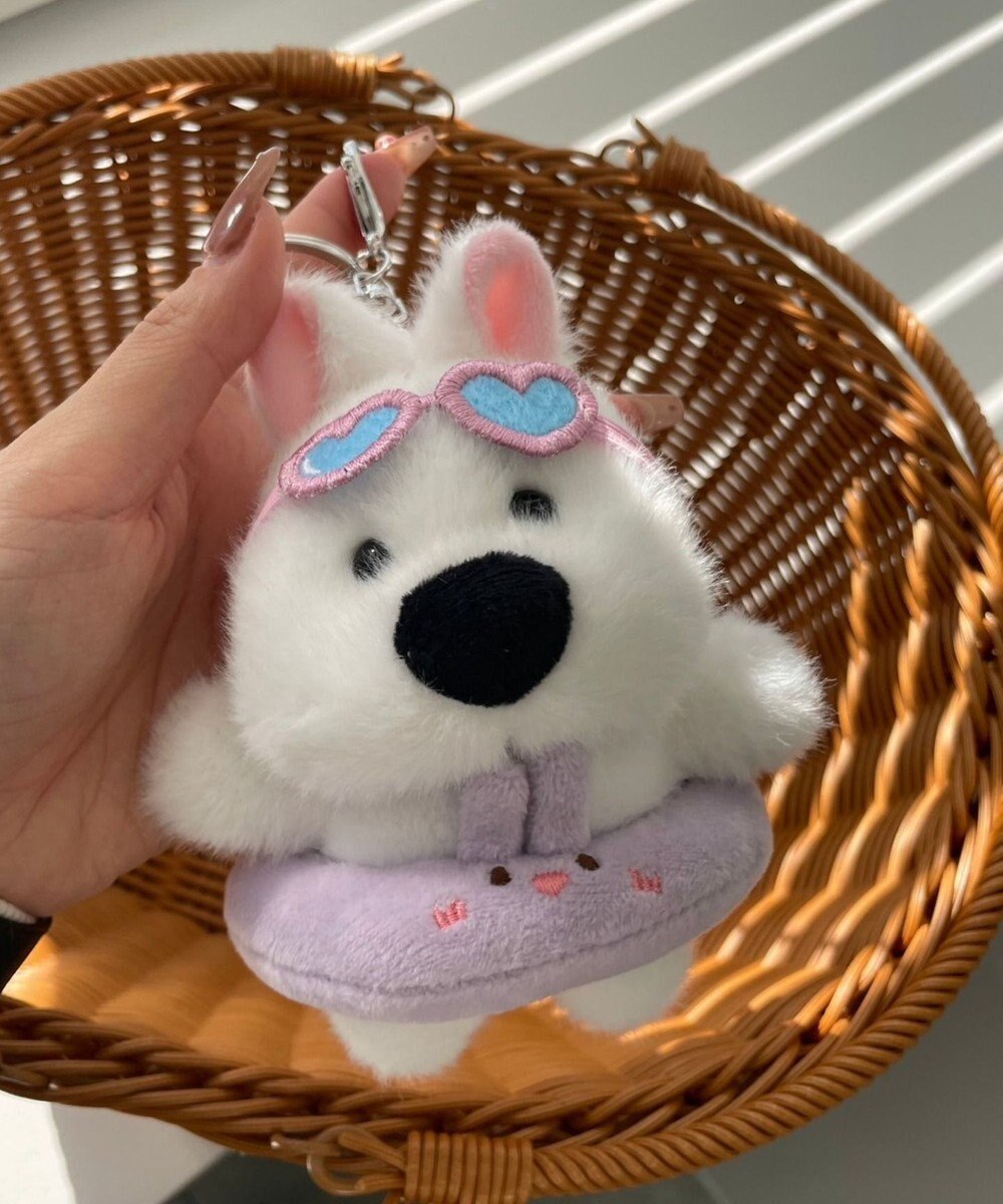 WEGO バカンスわんこぬいぐるみキーホルダー 