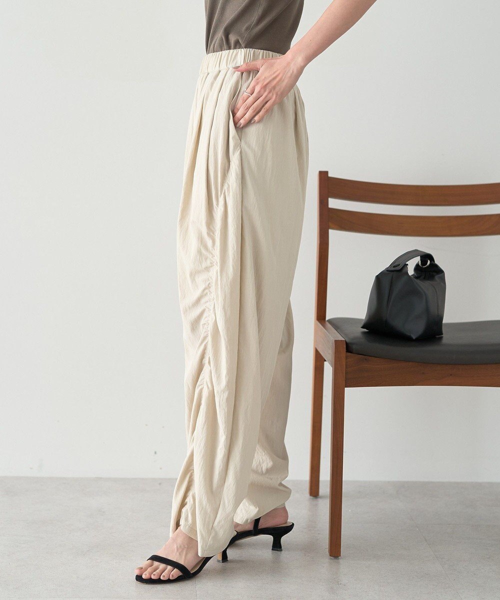 AMERICAN HOLIC ギャザーバレル風パンツ 