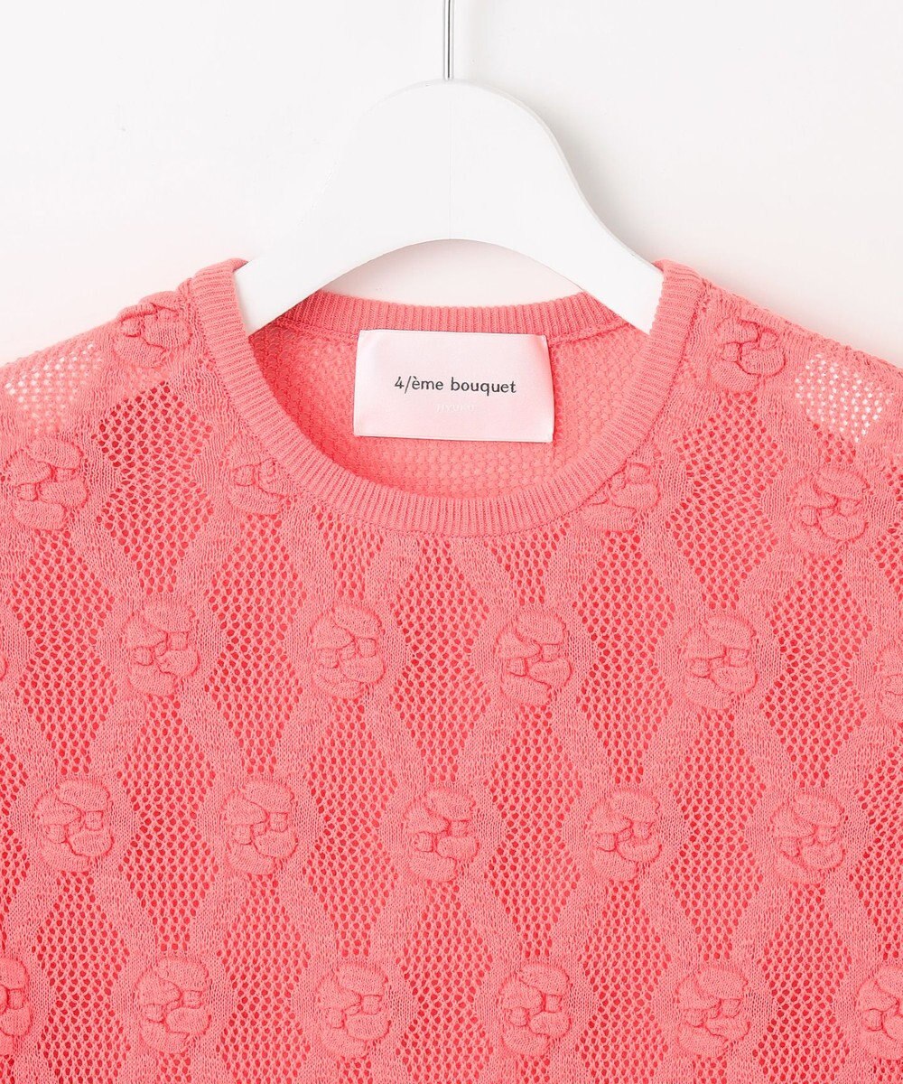 自由区 【カトリエムブーケ】Motif de roses ローズモチーフプルオーバー 