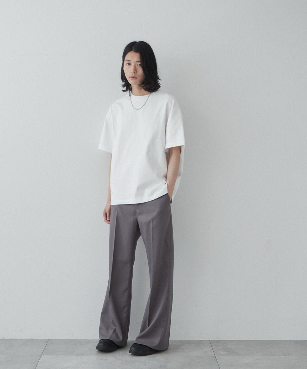 WEGO 【ユニセックス着用ITEM】ルーズフィットフレアトラウザー 