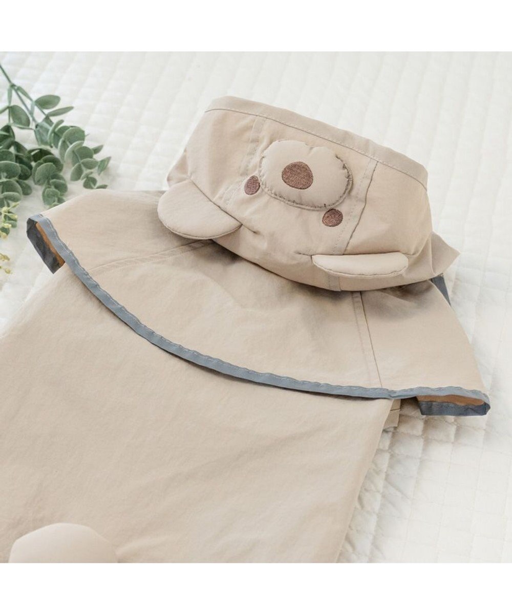 PET PARADISE ペットパラダイス くまちゃん ケープ付き レインコート 中型犬 大型犬 