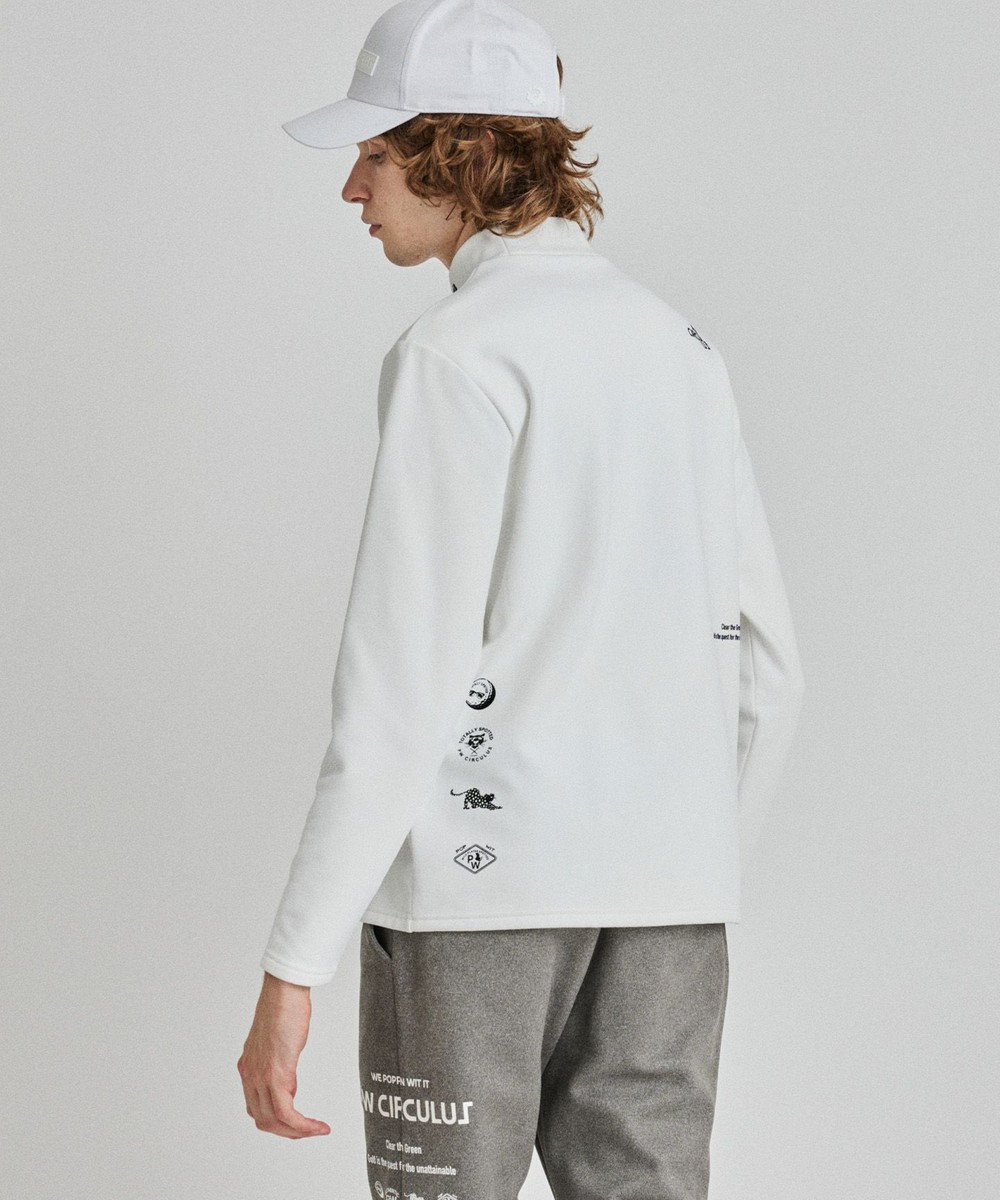 PW CIRCULUS 【MEN】裏フリースモックネックT 