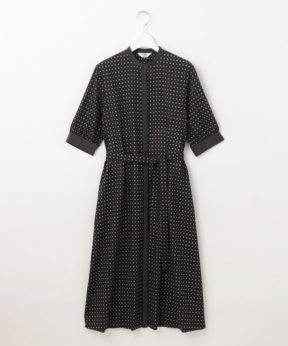 J.PRESS LADIES 【洗える】 ジオメトリック ワンピース 