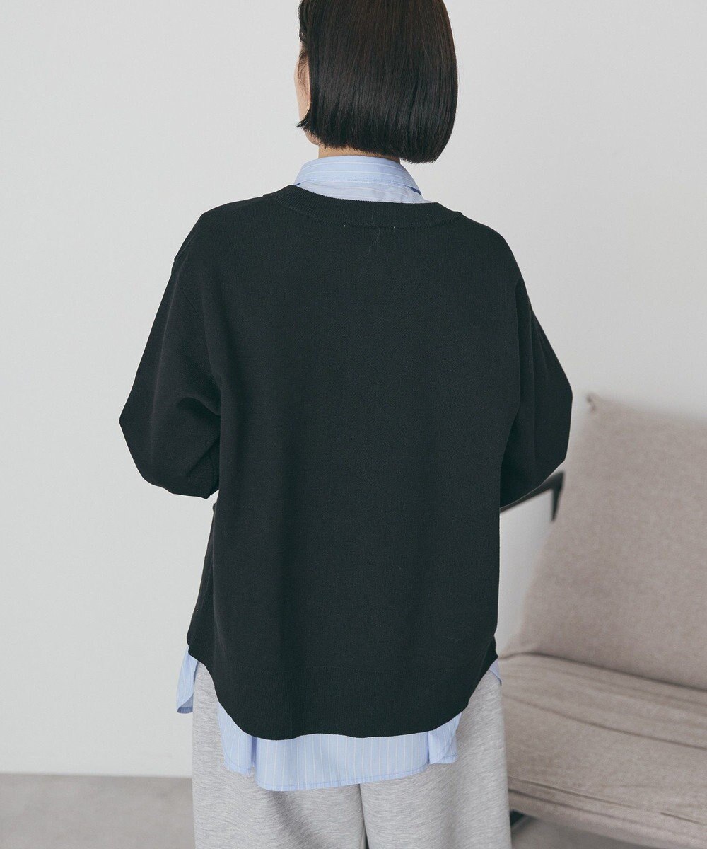 AMERICAN HOLIC クルーネックニットカーディガン 