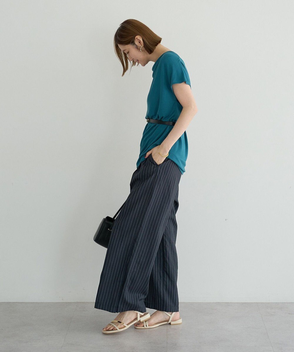 YECCA VECCA 【接触冷感】ドレープカットトップス 