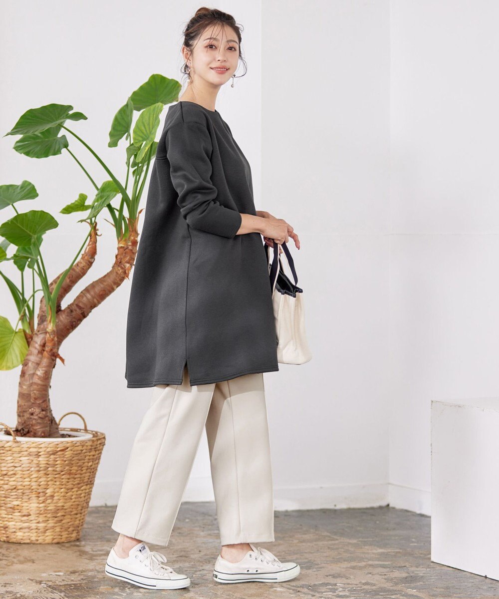 Tiaclasse 【洗える】裏起毛チュニック 