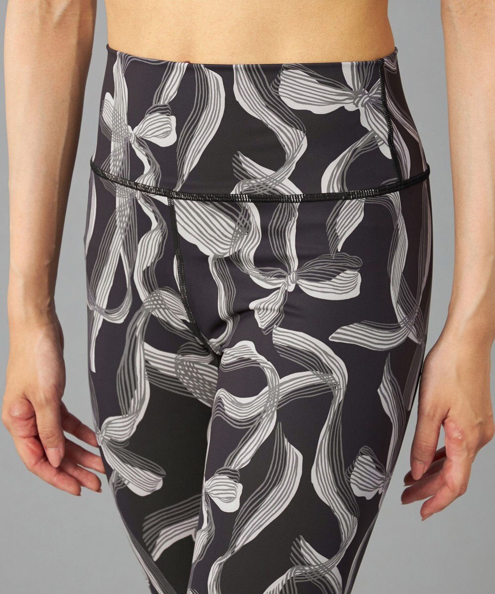 Chacott Chacott BALANCE リボンプリントレギンス 