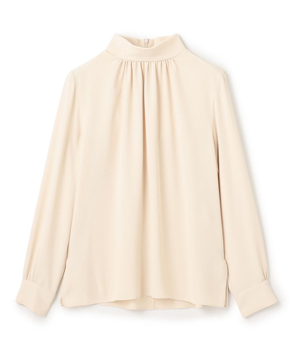 BEIGE， 【L-size】EVA / ハイネックロングスリーブブラウス 
