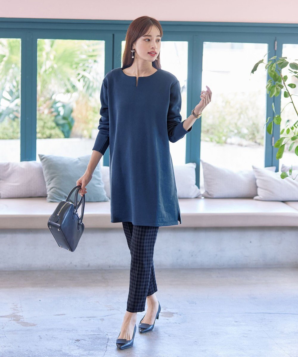 Tiaclasse 【洗える】裏起毛チュニック 