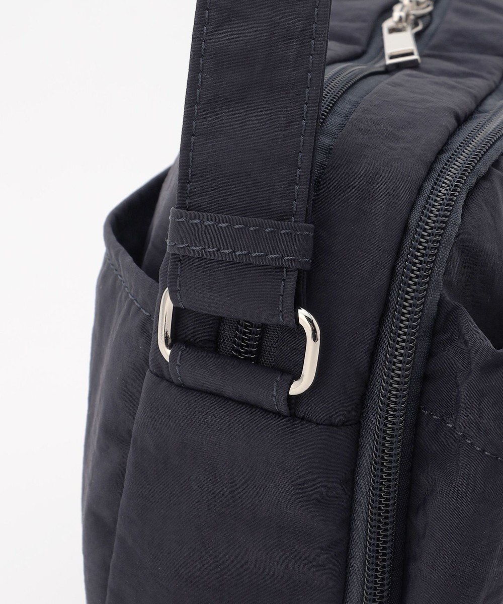 LA BAGAGERIE 【MONICA】クリンクルナイロン　ドロストショルダーバッグ 