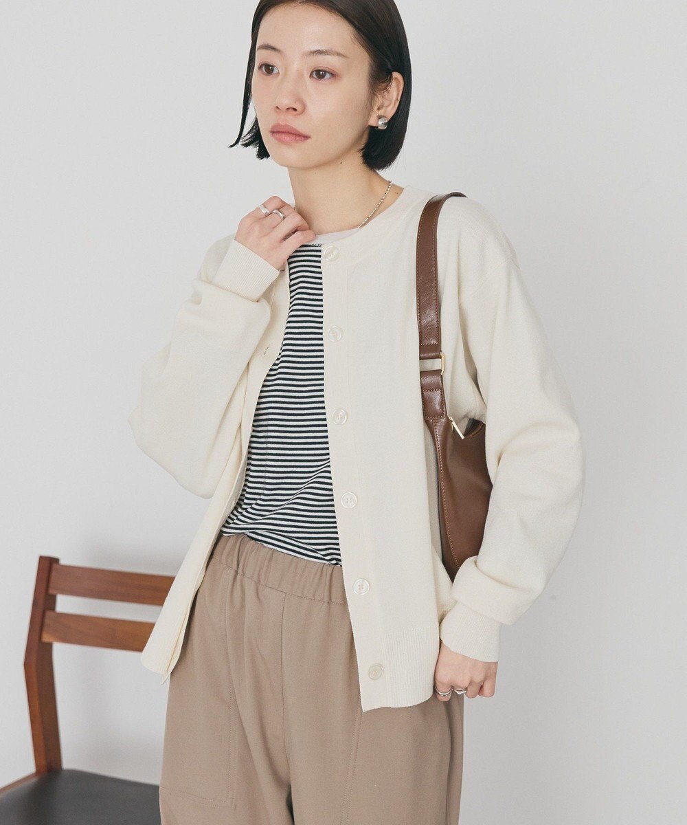 AMERICAN HOLIC クルーネックニットカーディガン 