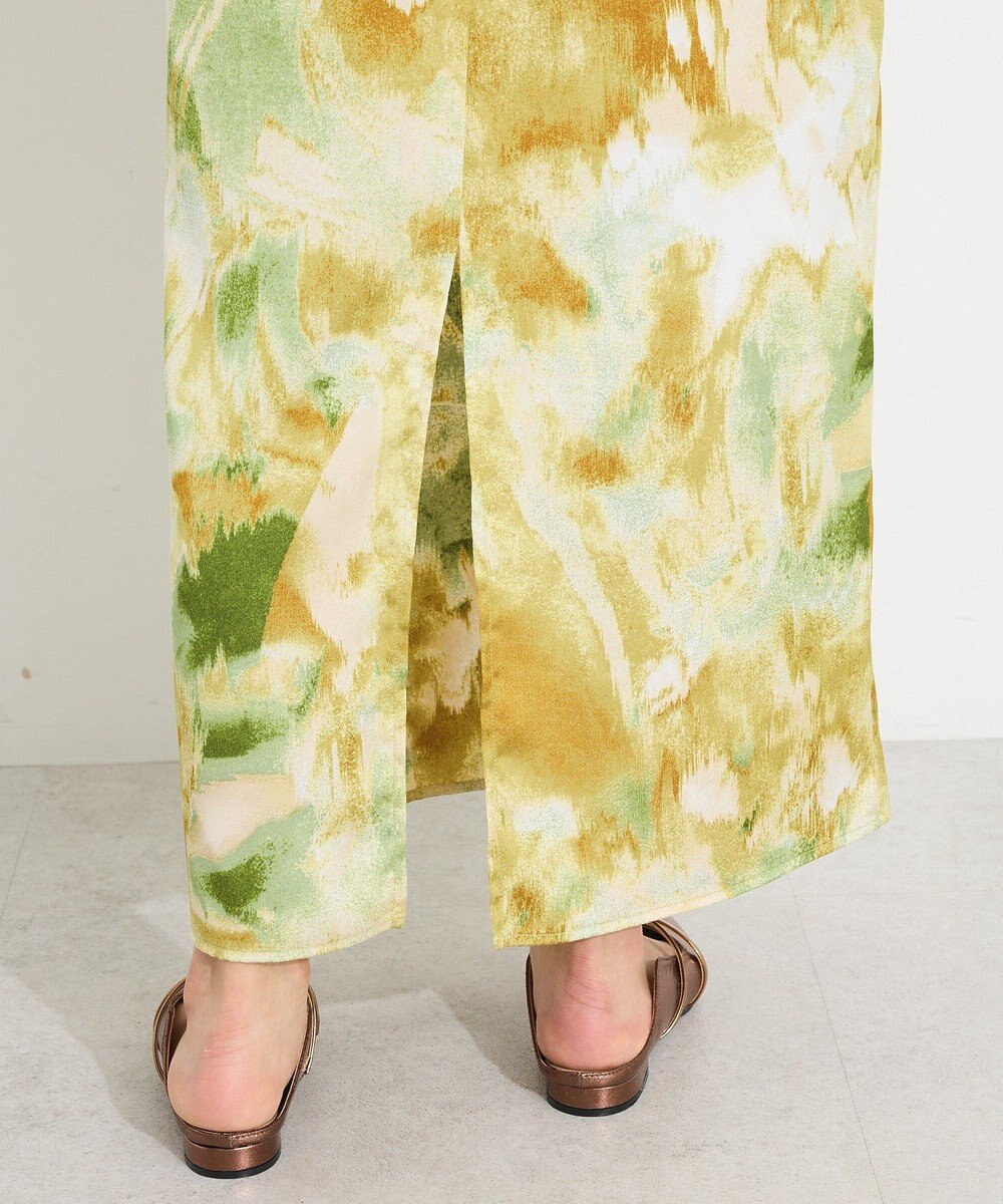 CRAFT STANDARD BOUTIQUE ゴムサテンスカート 