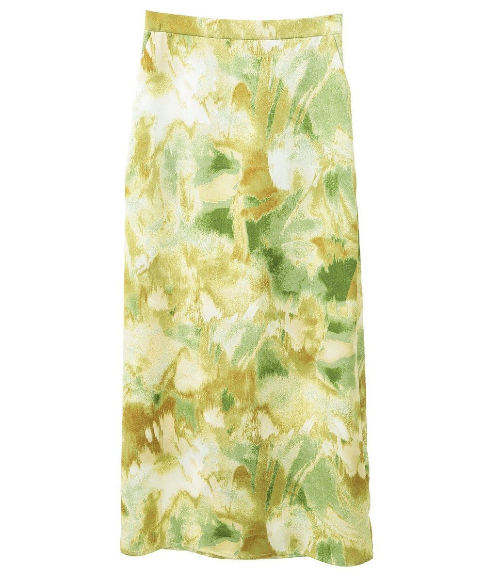 CRAFT STANDARD BOUTIQUE ゴムサテンスカート 