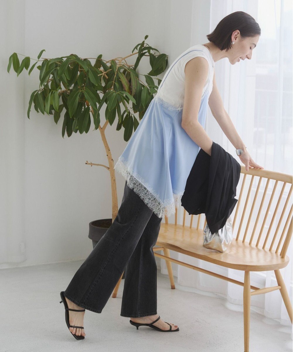 WEGO 【ANGIE VINTAGE/SMLサイズ展開】ブーツカットデニムパンツ 